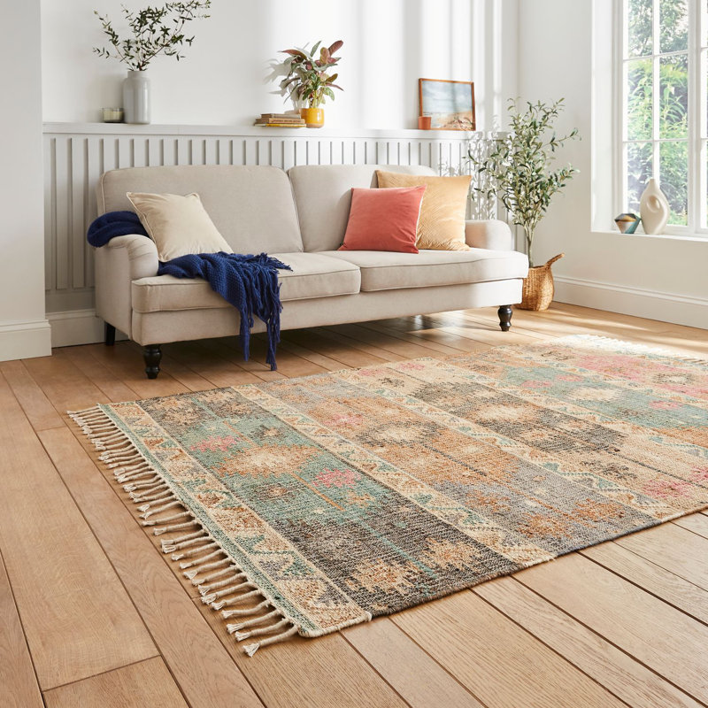 Idiokitas area rug Hand Made Rectangle Multi coloured, Rectangle 120 x 170cm