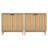 31"Sideboard with Adjustable Shelves(Set of 2)-1267408485