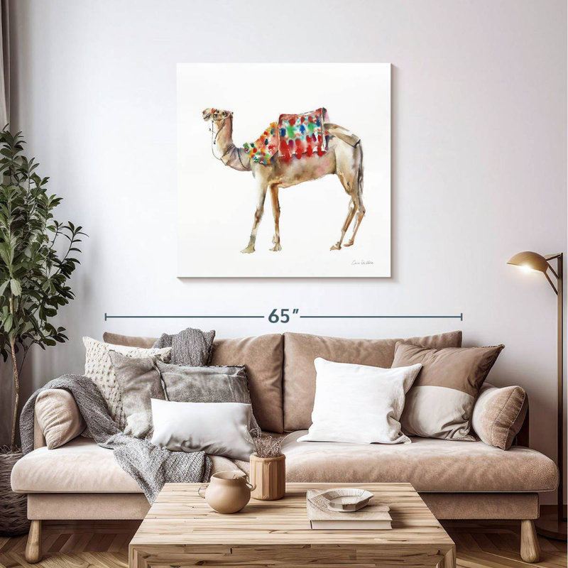 Brampt Desert Camel II, 39" H x 39" W