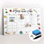 Magnetic Glass Dry Erase Board