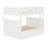 Wood Bunk Bed With Trundle, Guardrails-1380196305