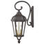 Lanterne murale d'extérieur à 2 ampoules H 23,5 po Anguel-22375513