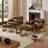 Devin 37.40'' W Top Grain Genuine Leather Accent Lounge Chair and Ottoman Set-836809558