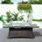 Arayeli Rectangle Aluminum Propane Smokeless Fire Pit Table with Hidden Fuel Tank-281721824