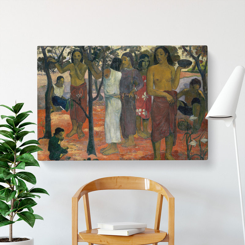 Nave Nave Mahana by Paul Gauguin - Wrapped Canvas, 40cm H x 60cm W x 3cm D