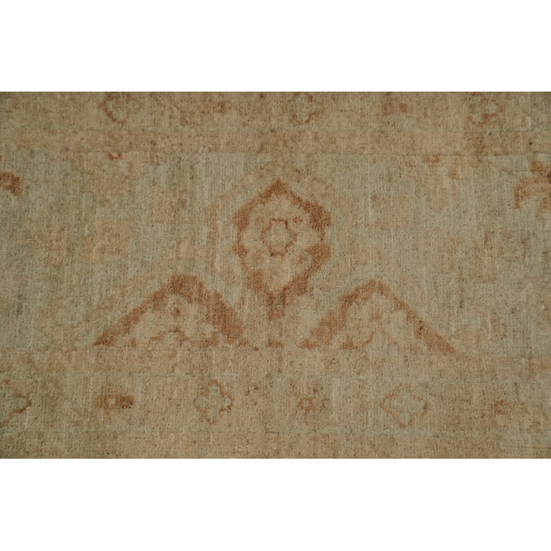 Tapis oriental grand Oushak à teinture végétale 12 x 14