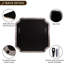 Miroir de salle de bain Modern Cadre en acier inoxydable-856112434-853119138