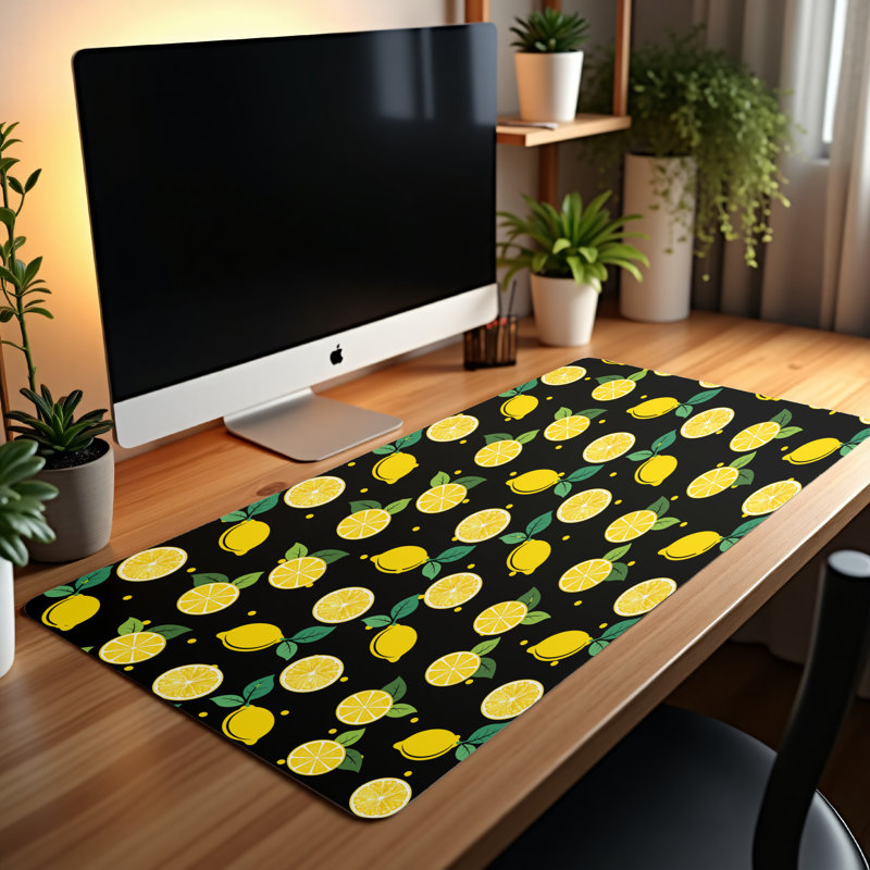 Polyester Desk Pad, 31.5x15.5