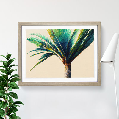 Interesting Palm Tree - Framed Print