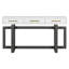 U_STYLE Console élégante à trois tiroirs