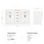 60" Double Bathroom Vanity Base Only-2122814302