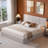 Juanetta Hydraulic Lift Up Storage Wingback Upholstered Platform Bed-924078024-909297344