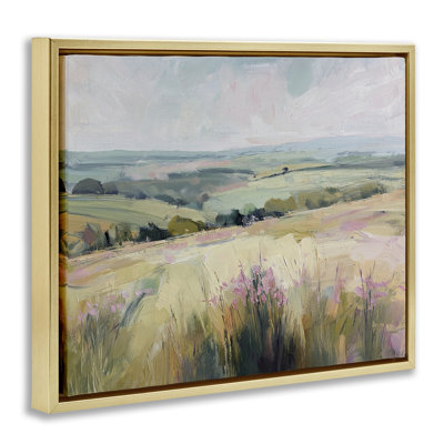 Cadre flottant Summer Meadow Viewpoint, design par Svetlana Aleynikova