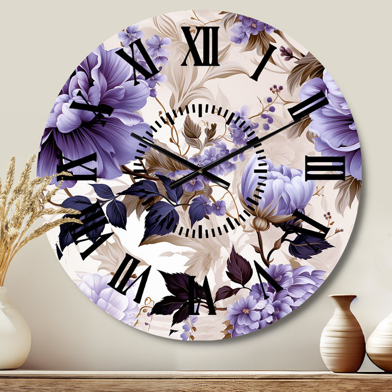 Horloge murale victorienne Elegance Soft, Médium