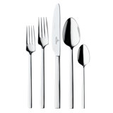 La Classica 5 Piece Stainless Steel Flatware Set, Service for 1
