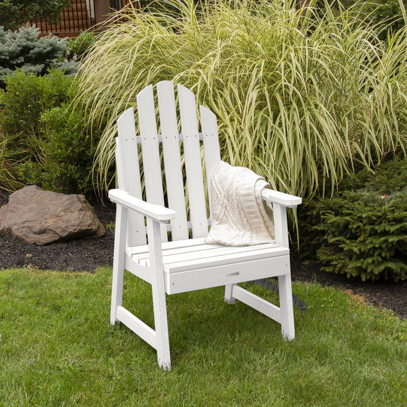 Chaise Adirondack en plastique / résine Rialto, Blanc