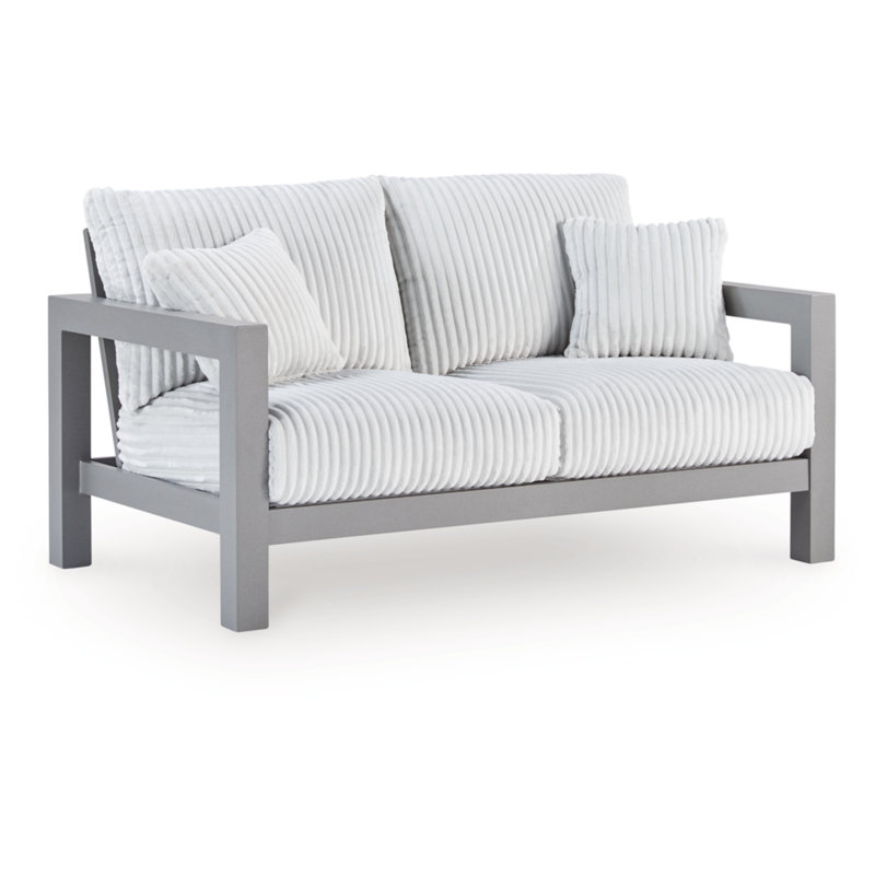 Causeuse d'extérieur avec coussin Allister