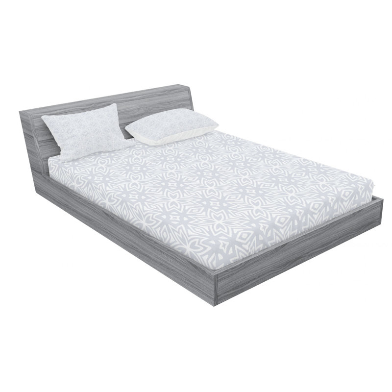 Celtic Microfiber Floral Sheet Set, Queen Sheet Set with Fitted Sheet