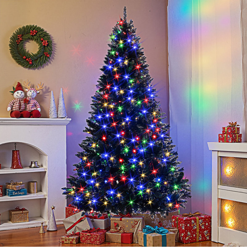 Arbre de Noël articulé artificiel pré-éclairé