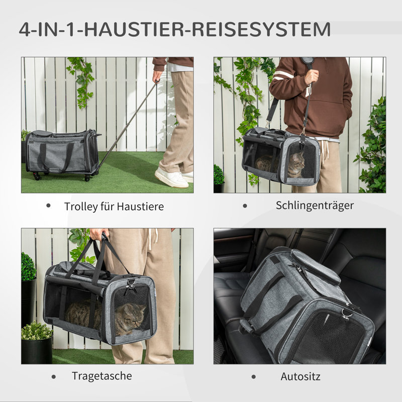 Pet Carrier with 2 Doors