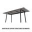 Ensemble de table de salle à manger moderne avec table extensible et chaises en polyuréthane-662321397-662321396