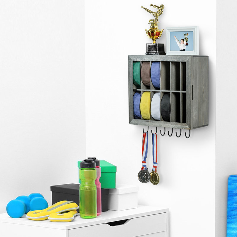 Solid Wood Belt and Medal Hook