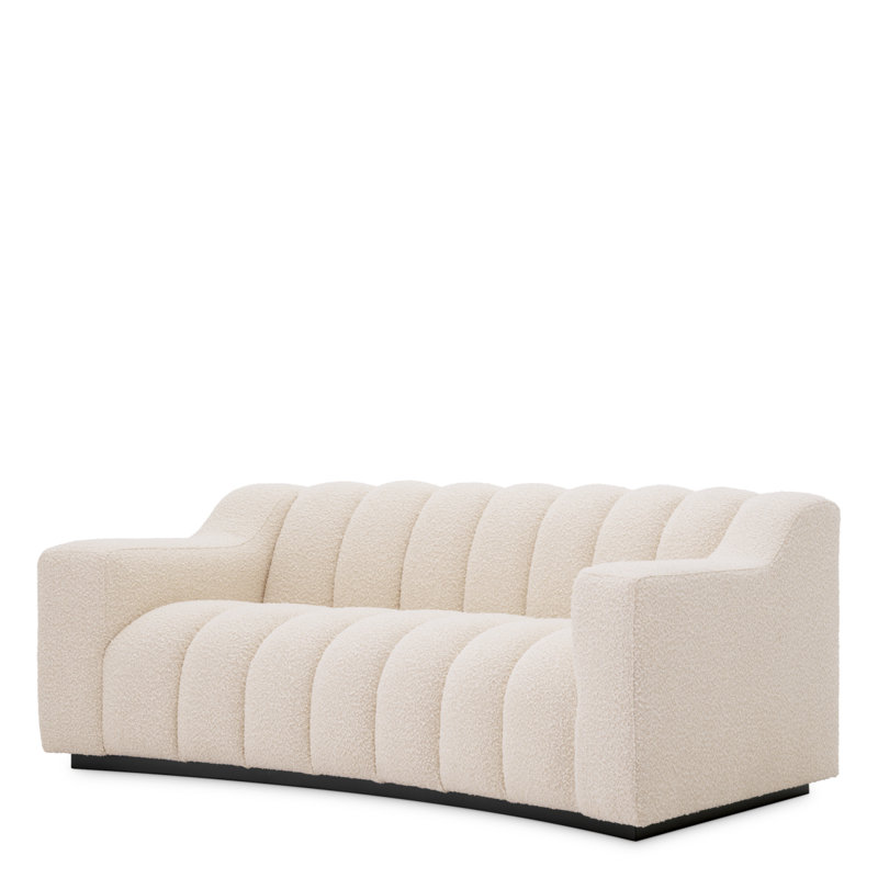 Sofa Kelly XS, Cream Polyester Blend