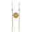 Hux Steel Candle Wall Light