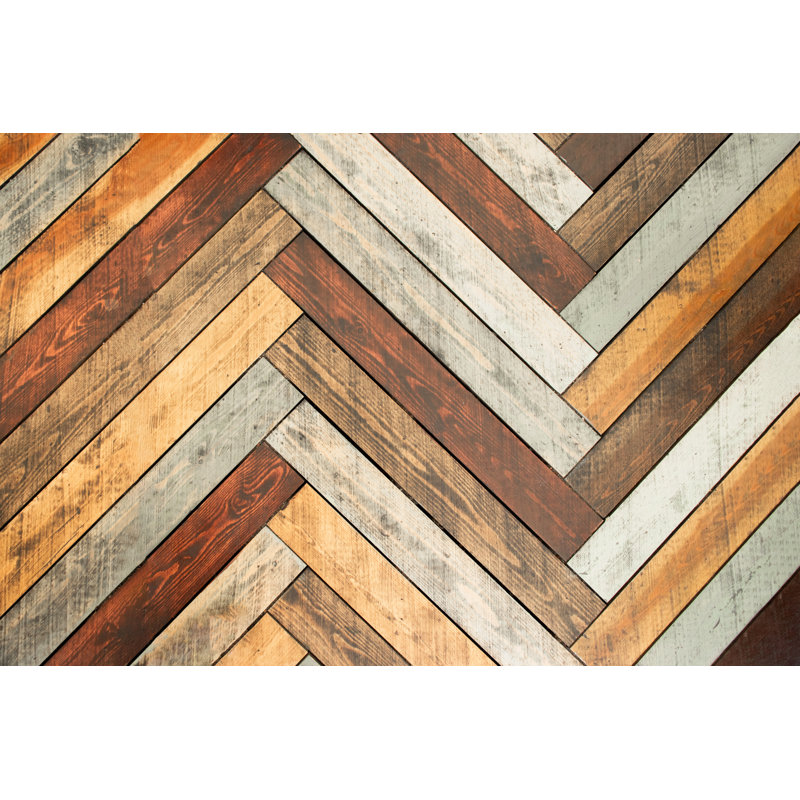 Wood Surface by Melih YILDIZ - Wrapped Canvas Print, 30cm H x 46cm W