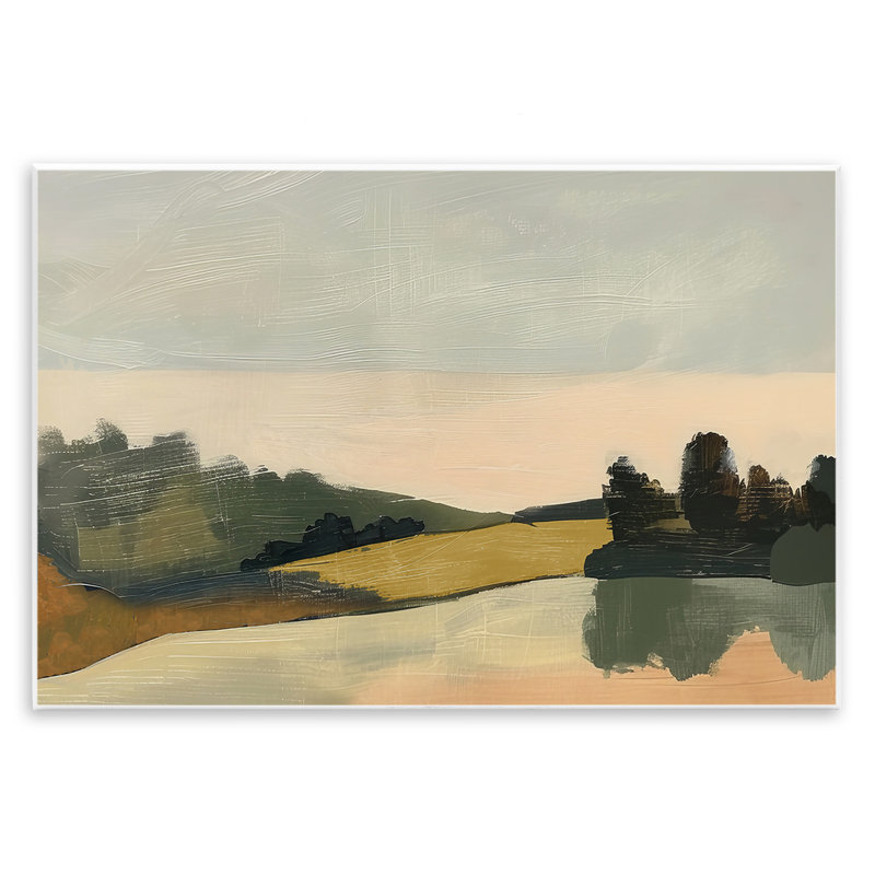 «Curving Green Hills» par Irena Orlov, H 10 po x l 15 po
