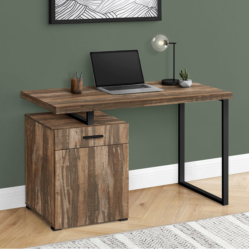 Alena Computer Desk, Brown