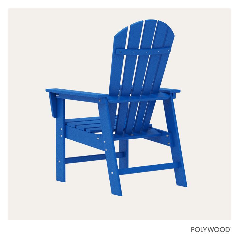 POLYWOOD South Beach Casual Chair, Pacific Blue