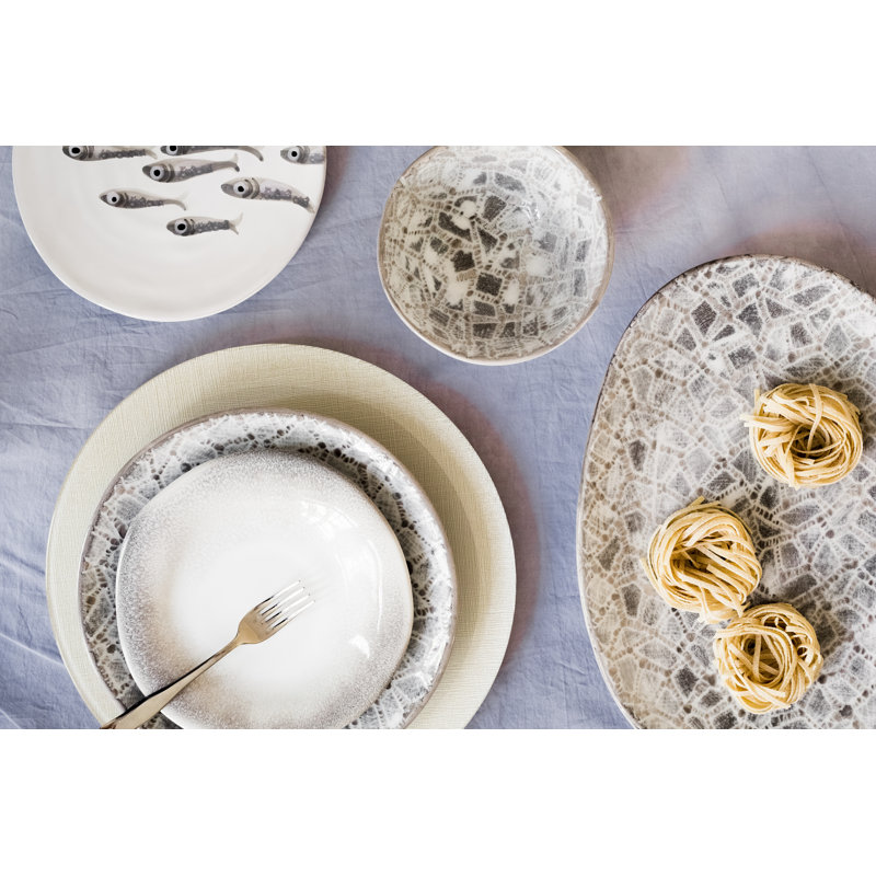 Aurora Stoneware Dinner Plate