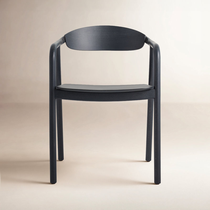 Dibs 18'' H Beech Armchair, Midnight