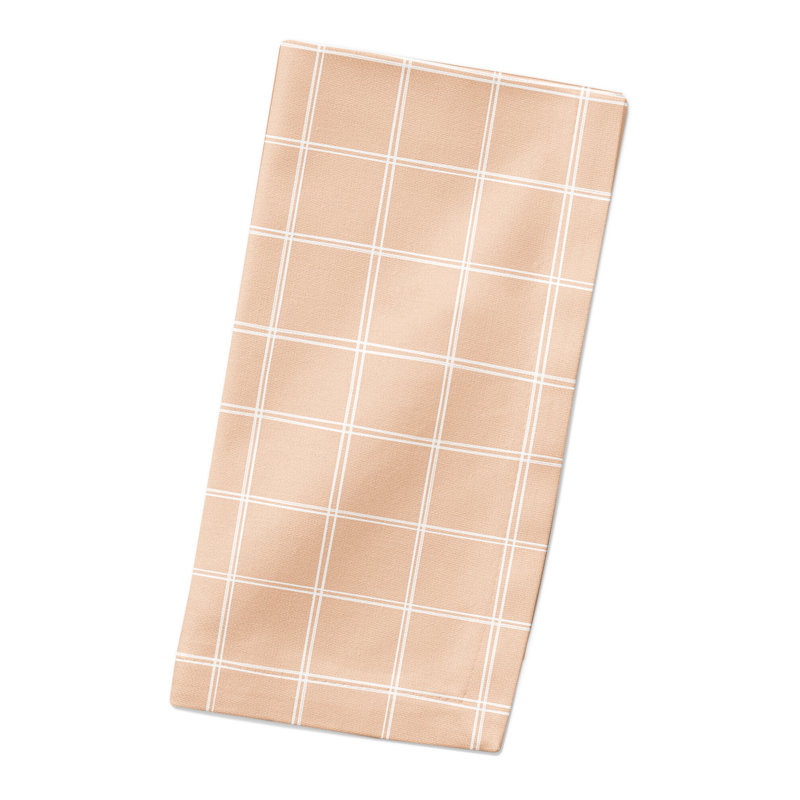 Ilenna Cotton Blend Gingham Square Napkin