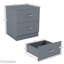 Maybery 2 Drawer Bedside Table-957199221