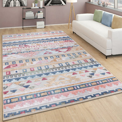 Rectangular Smythe Geometric Area Rug