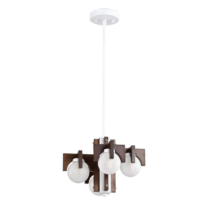 Spreckels 5 - Light Iron Dimmable Sputnik Globe Chandelier