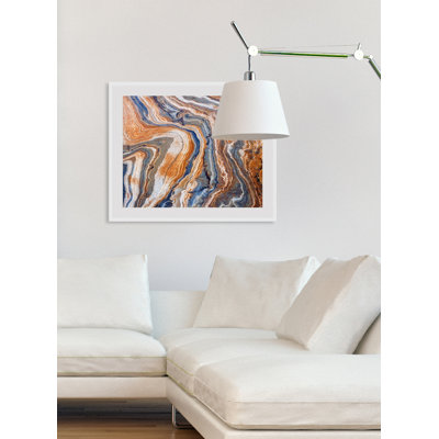 Marble - Single Picture Frame Print