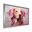 Rose Labrador Popart - art mural chien-791540350-739734779