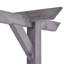 Psomas 2.05m x 4m Solid Wood Pergola