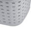 Panier à linge en tissage Sterilite, motif décoratif avec poignées, transportant les vêtements à la salle de lavage