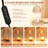 Candle Warmer Lamp with Timer Dimmer, Honeycomb Glass Wax Melt Warmer for Jar Candles, Adjustable Height Wax Warmer Lamp with 2 Bulbs for New Home Bedroom Decor (Amber)-101279386