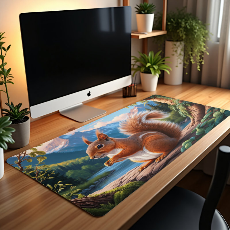 Polyester Desk Pad, 31.5x15.5