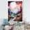 Fantasy Mountain Dreams - Paysage de montagnes, art mural