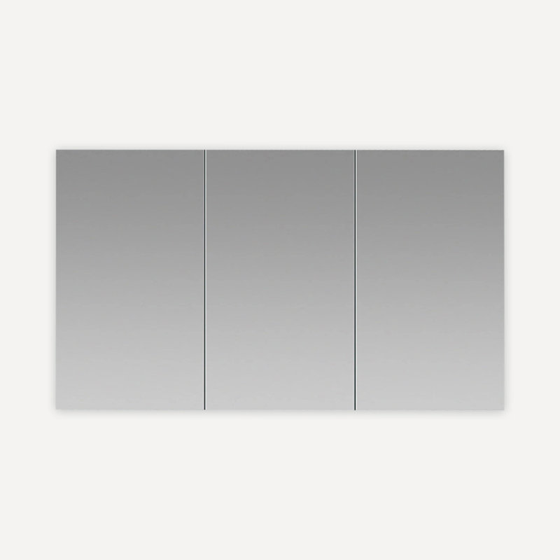 Royale 60"W Medicine Cabinet with Electrical Outlets, Defogger, Adjustable LED 3X Magnifying Mirror, 30" H x 60" W x 5" D