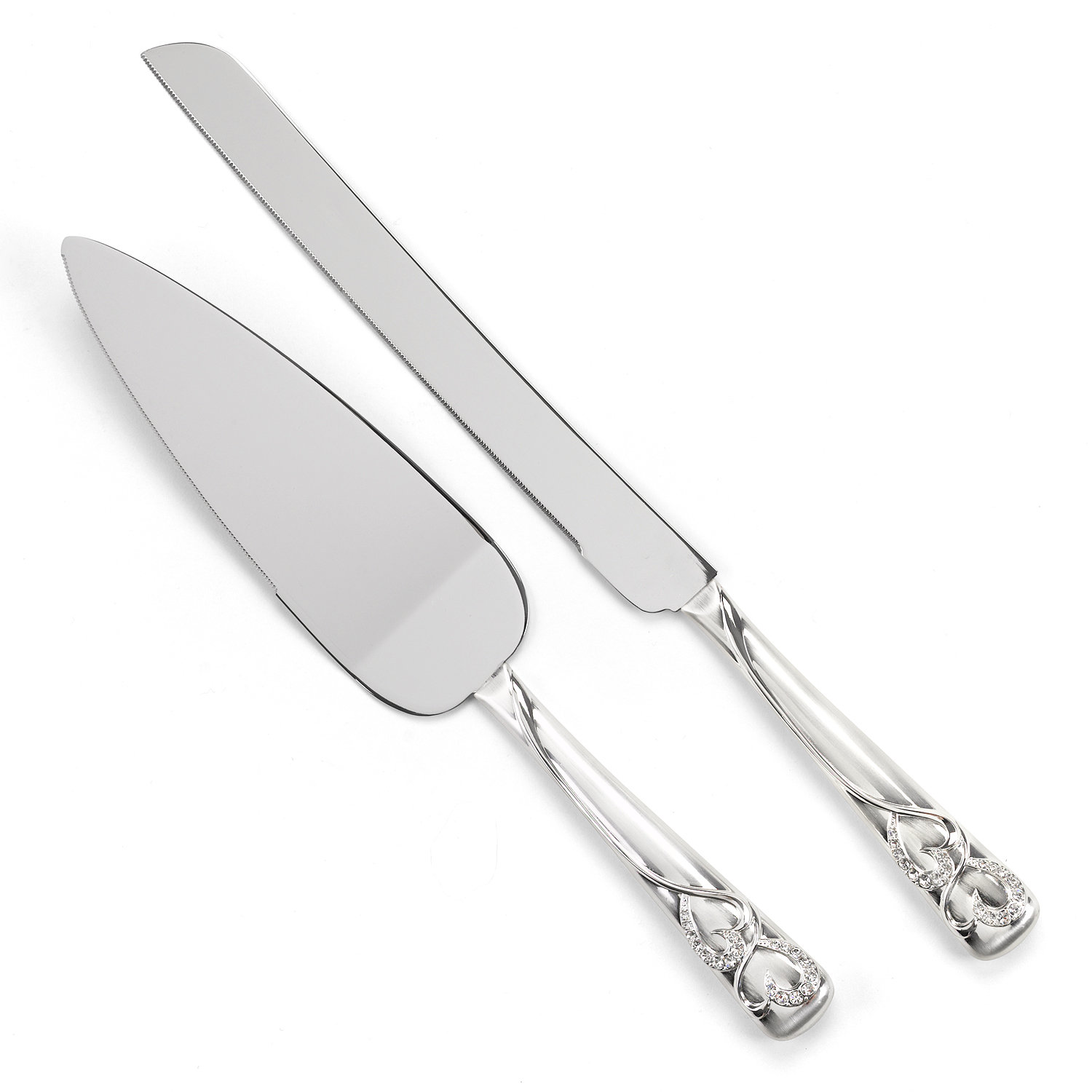 Le Prise™ Sparkling Love 2 Piece Cake Server Set & Reviews | Wayfair