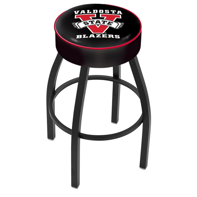 Tabouret de bar et de comptoir NCAA, Valdosta State, Noir, Tabouret de bar (assise de 30 po de hauteur)