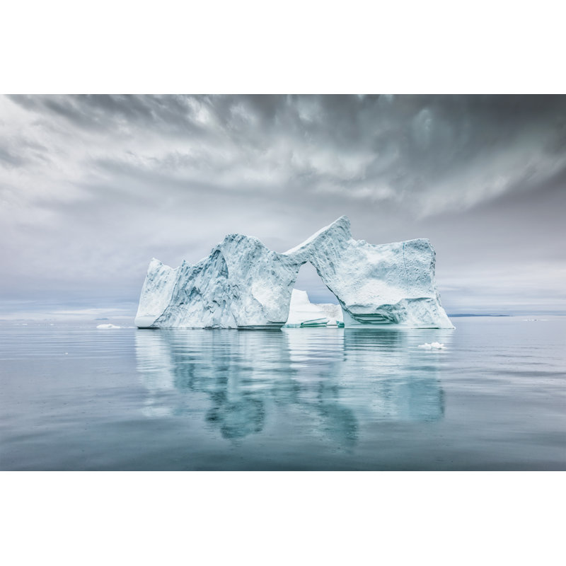 Iceberg Arch Greenland 1 Piece Wrapped Canvas Wall Art, 20cm H x 30cm W