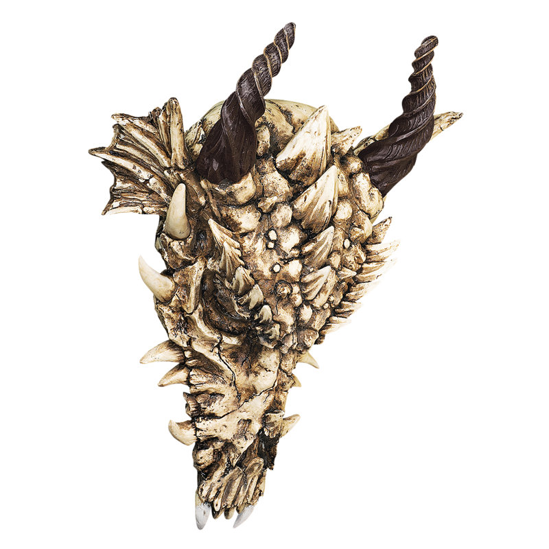 Stokers Moors Dragons Handmade Fantasy & Sci-Fi Wall Decor on Polyresin